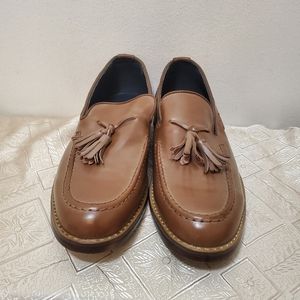 Joseph abboud men's brown tassel shoes #10.5